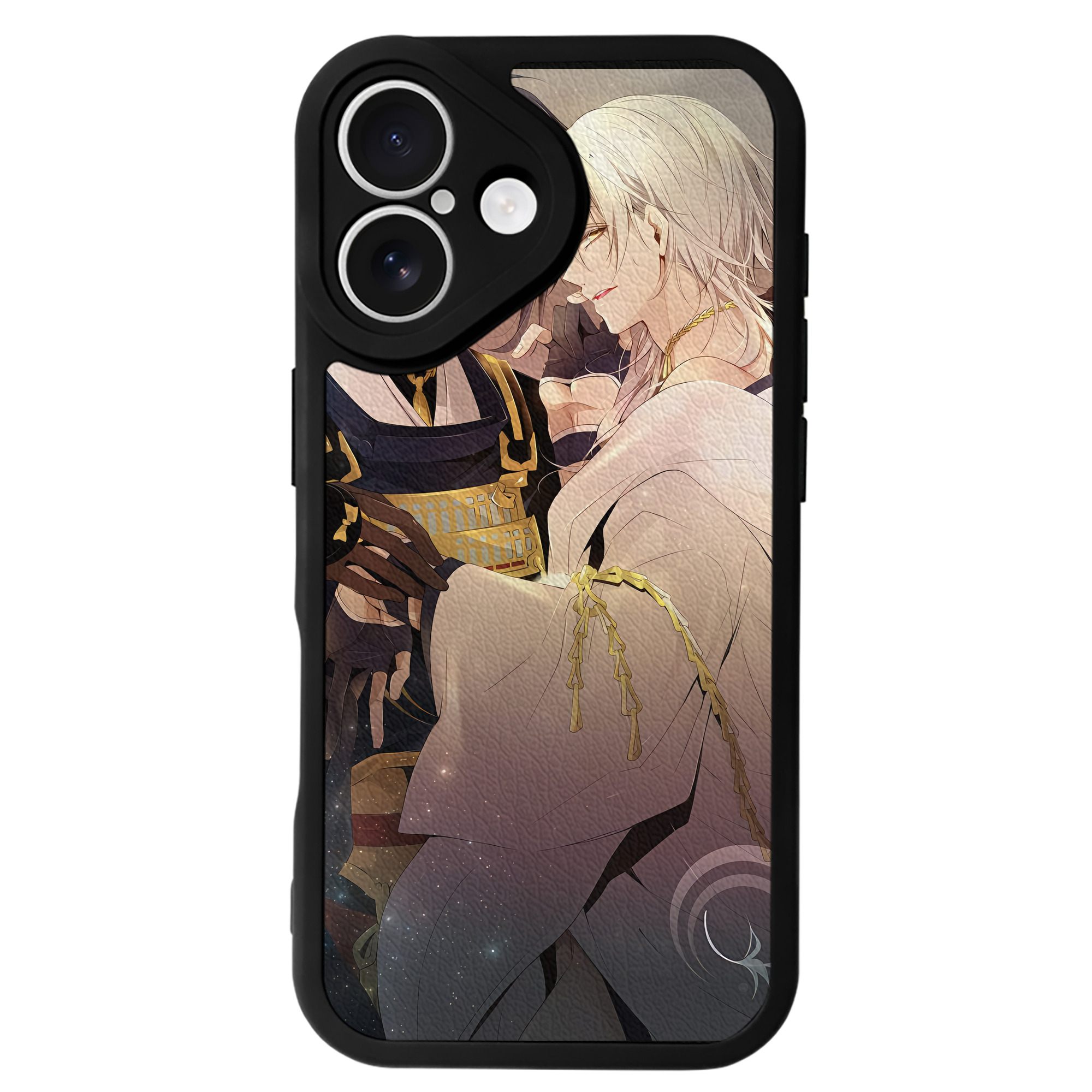 （画像用） 刀剣乱舞 Touken Ranbu 【iPhone 16シリーズ対応】シリコンスマホケース（レザー調） 材質：シリコン